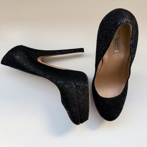 MOVING SALE AllSaints Pebbled Leather Platform Heels